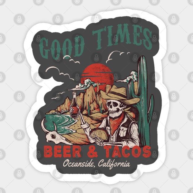 BEER & TACOS Sticker by semburats